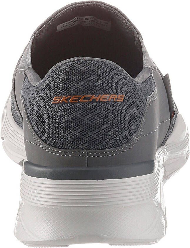 Skechers Equalizer 4.0 Persisting Heren Instappers Charcoal Orange - Foto 5