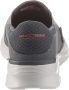 Skechers Equalizer 4.0 Persisting Heren Instappers Charcoal Orange - Thumbnail 5