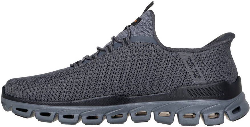 Skechers Slip-on sneakers GLIDE-STEP Instapschoen vrijetijdsschoen trainingsschoen met praktische elastische band