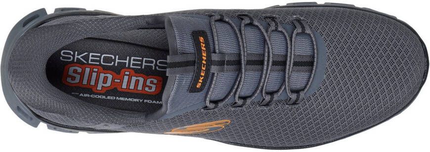 Skechers Slip-on sneakers GLIDE-STEP Instapschoen vrijetijdsschoen trainingsschoen met praktische elastische band