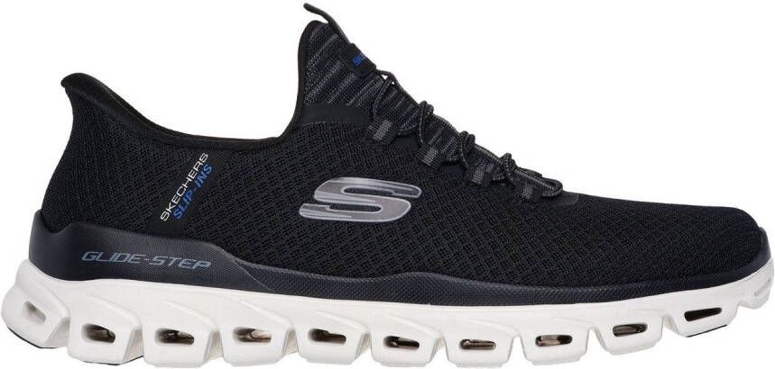 Skechers Slip-on sneakers GLIDE-STEP Instapschoen vrijetijdsschoen trainingsschoen met praktische elastische band