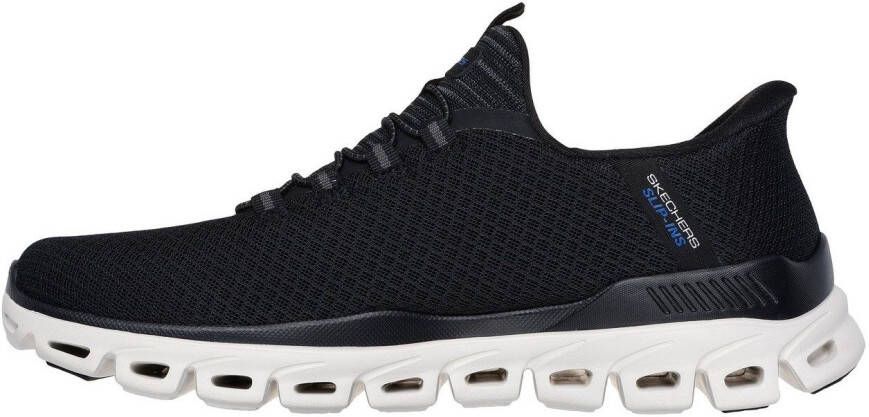 Skechers Slip-on sneakers GLIDE-STEP Instapschoen vrijetijdsschoen trainingsschoen met praktische elastische band