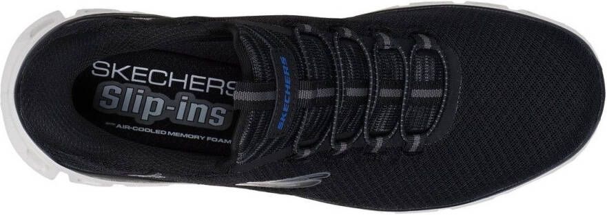 Skechers Slip-on sneakers GLIDE-STEP Instapschoen vrijetijdsschoen trainingsschoen met praktische elastische band