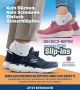 Skechers Go Walk Flex Hands Up 216496 BBK Zwart - Thumbnail 3