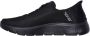 Skechers Go Walk Flex Hands Up 216496 BBK Zwart - Thumbnail 5