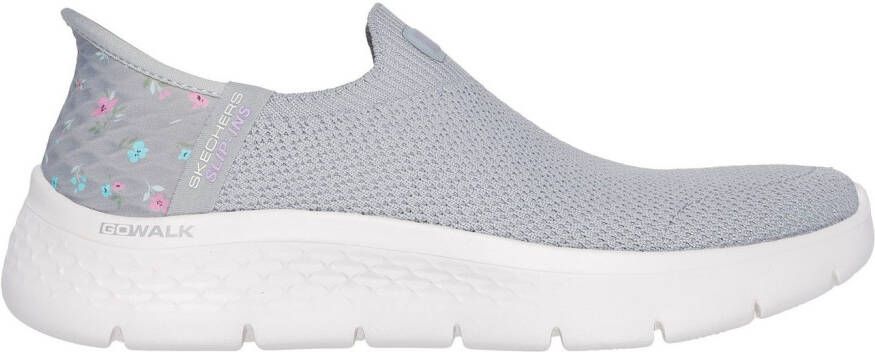 Skechers Slip-on sneakers GO WALK FLEX-SUNSET ROSE vrijetijdsschoen vegan met handsfree slip-ins functie