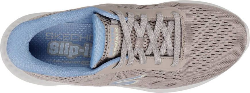 Skechers Slip-on sneakers GO WALK NOW-KHLOE Vrijetijdsschoen met hielkussen en slip-in technologie