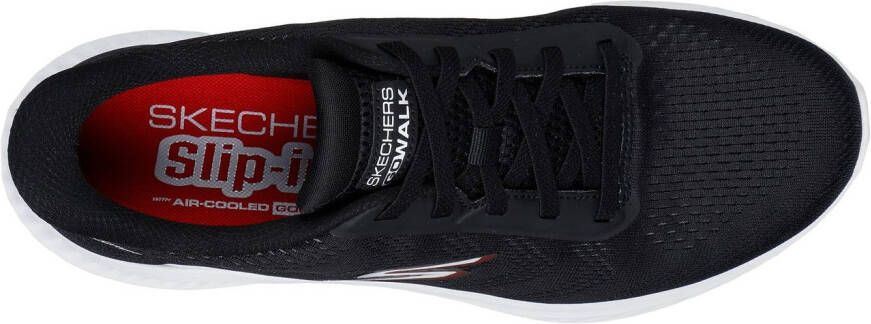 Skechers Slip-on sneakers GO WALK NOW-PAYTON Trainingsschoen veterschoen met handsfree slip-ins