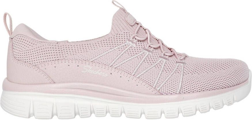 Skechers Slip-on sneakers GRACEFUL-PICTURE PERFECT vrijetijdsschoen slipper in vegan uitvoering