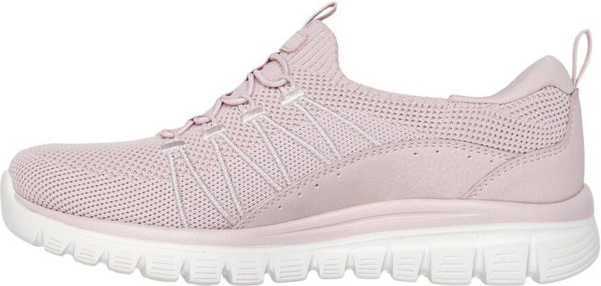Skechers Slip-on sneakers GRACEFUL-PICTURE PERFECT vrijetijdsschoen slipper in vegan uitvoering