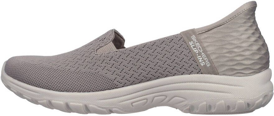 Skechers Slip-on sneakers REGGAE FEST 2.0-GUIDING LIGHT Instapschoenen slippers vrijetijdsschoenen met gepolsterde schacht