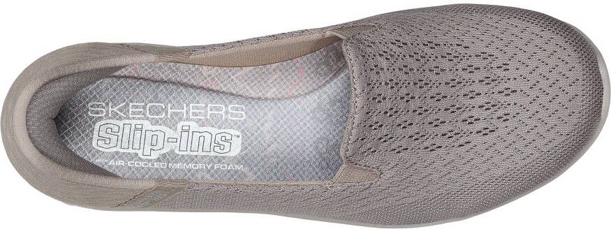 Skechers Slip-on sneakers REGGAE FEST 2.0-GUIDING LIGHT Instapschoenen slippers vrijetijdsschoenen met gepolsterde schacht