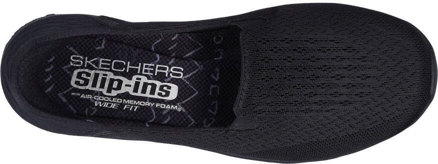 Skechers Slip-on sneakers REGGAE FEST 2.0-GUIDING LIGHT Instapschoenen slippers vrijetijdsschoenen met gepolsterde schacht