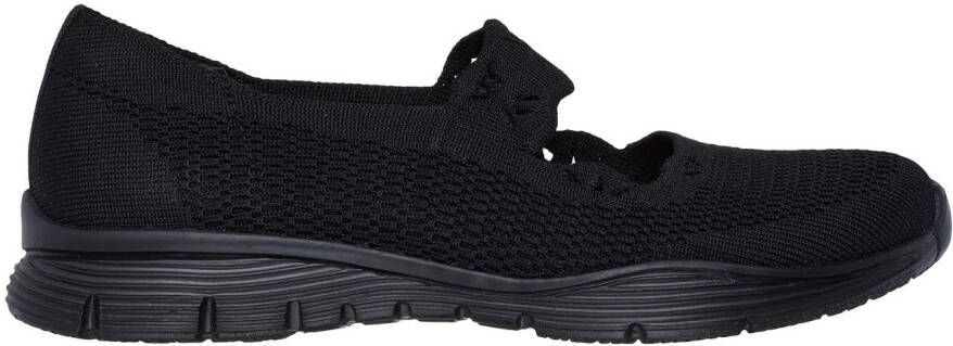 Skechers Slip-on sneakers SEAGER-CUTE N' COY mary-jane klittenbandschoen met memory foam
