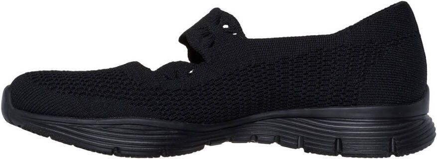 Skechers Slip-on sneakers SEAGER-CUTE N' COY mary-jane klittenbandschoen met memory foam