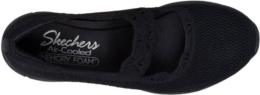 Skechers Slip-on sneakers SEAGER-CUTE N' COY mary-jane klittenbandschoen met memory foam