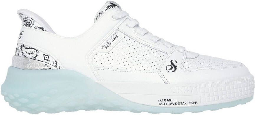 Skechers Slip-on sneakers SIZZLE-SNOOP SIZZLE SLIP-INS PAISLEY snoop dogg sneaker om in te stappen