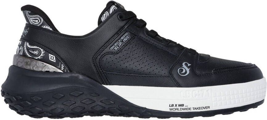 Skechers Slip-on sneakers SIZZLE-SNOOP SIZZLE SLIP-INS PAISLEY snoop dogg sneaker om in te stappen