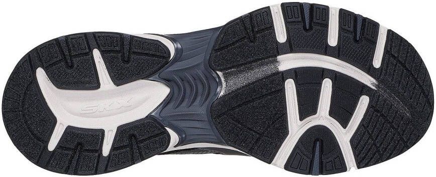 Skechers Slip-on sneakers STAMINA SPORT Retro sneaker veterschoen met metallic accenten