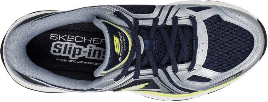 Skechers Slip-on sneakers STAMINA SPORT Trainingsschoen retro sneaker met slip-ins