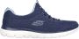 Skechers Sportschoenen voor Dames SUMMITS SPA 150111 Marineblauw - Thumbnail 2