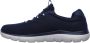 Skechers Sport Heren SUMMITS Sneakers Heren Schoenen Blauw - Thumbnail 6