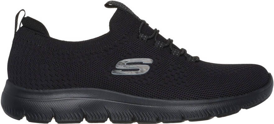 Skechers Slip-on sneakers Summits vrijetijdsschoen lage schoen slipper met flexibele tractionloopzool