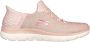 Skechers Instappers SUMMITS DAZZLING HAZE Slip-ins sneaker vrijetijdsschoen met subtiele contrastdetails - Thumbnail 18