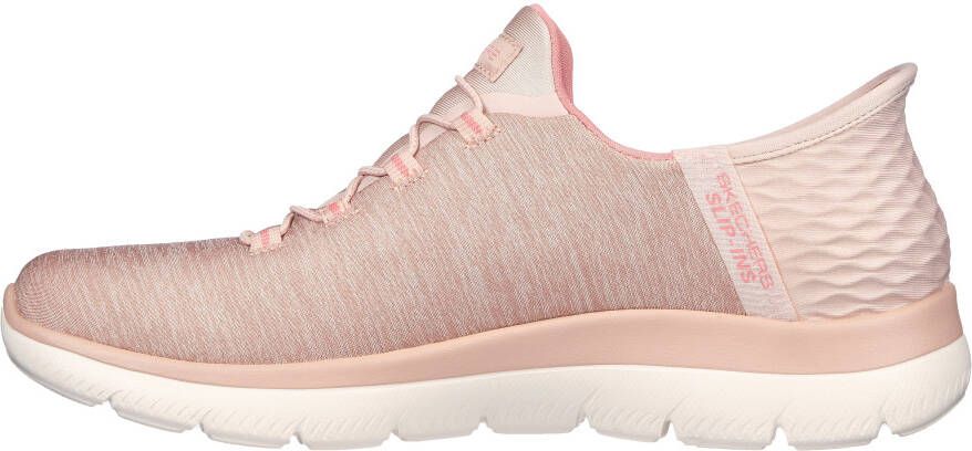 Skechers Instappers SUMMITS DAZZLING HAZE Slip-ins sneaker vrijetijdsschoen met subtiele contrastdetails