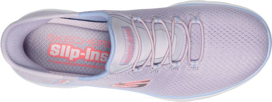 Skechers Slip-on sneakers SUMMITS-DIAMOND DREAM Instapschoen vrijetijdsschoen met praktische slip-in functie
