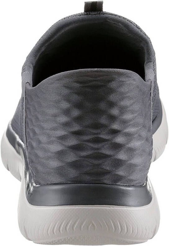 Skechers Slip-on sneakers SUMMITS-HIGH RANGE vrijetijdsschoen met slip-in hiel voor een gemakkelijke instap