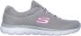 Skechers Summits dames sneakers Grijs Extra comfort Memory Foam - Thumbnail 6