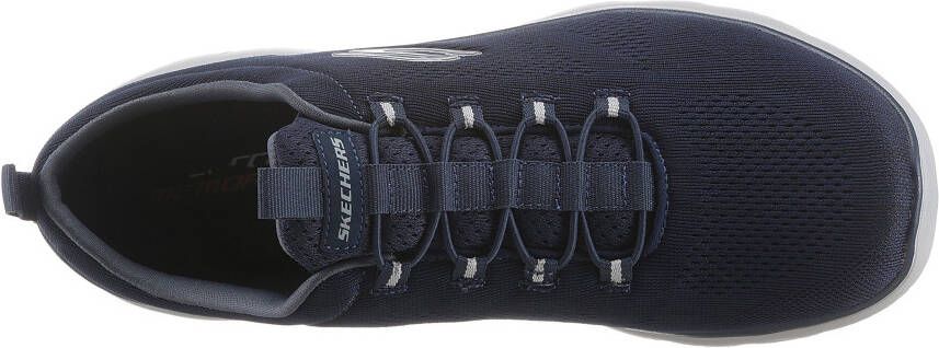 Skechers Slip-on sneakers Summits Vrijetijdsschoen slipper comfortschoen met elastiek om in te stappen