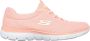 Skechers Sport Womens SUMMITS Sneakers Dames roze - Thumbnail 6