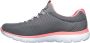 Skechers Slip-on sneakers Summits Vrijetijdsschoen comfortabele schoen met schokabsorberende tussenzool - Thumbnail 6