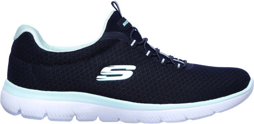 Skechers Slip-on sneakers Summits Vrijetijdsschoen comfortabele schoen met schokabsorberende tussenzool