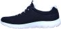 Skechers Summits dames sneakers Blauw - Thumbnail 6