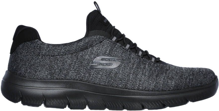 Skechers Slip-on sneakers Summits Slipper vrijetijdsschoen in comfortabele schoenwijdte