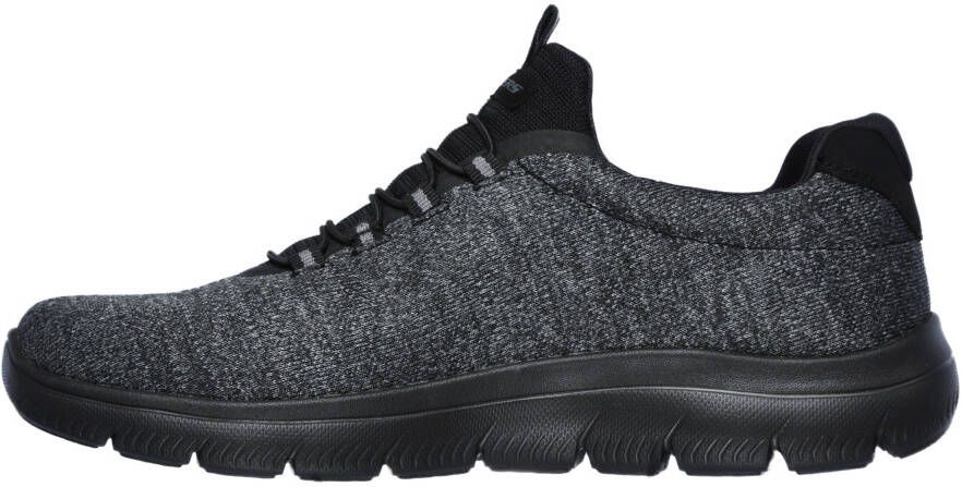 Skechers Slip-on sneakers Summits Slipper vrijetijdsschoen in comfortabele schoenwijdte
