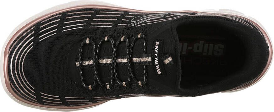 Skechers Slip-on sneakers SUMMITS PLUS-SOFT LUSTER Vrijetijdsschoen instapschoen in vegan uitvoering