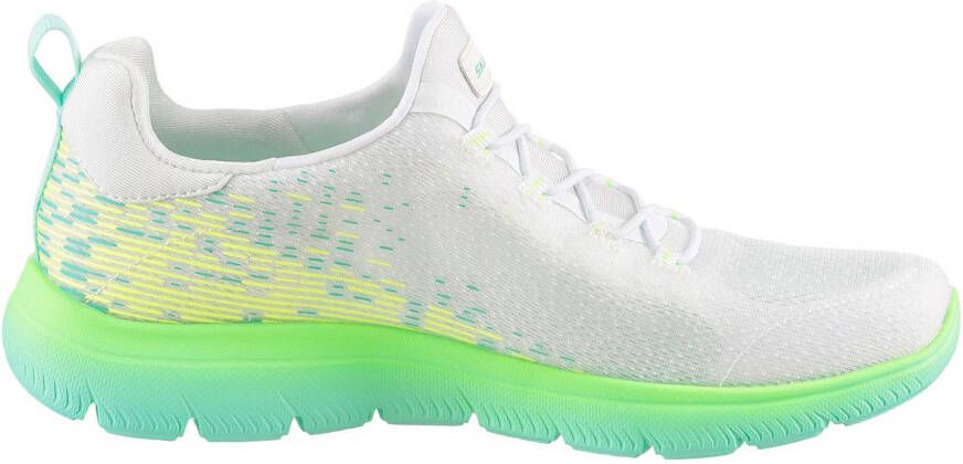 Skechers Slip-on sneakers Summits trainingsschoen sneaker instapper lage schoen met bungee-sluiting
