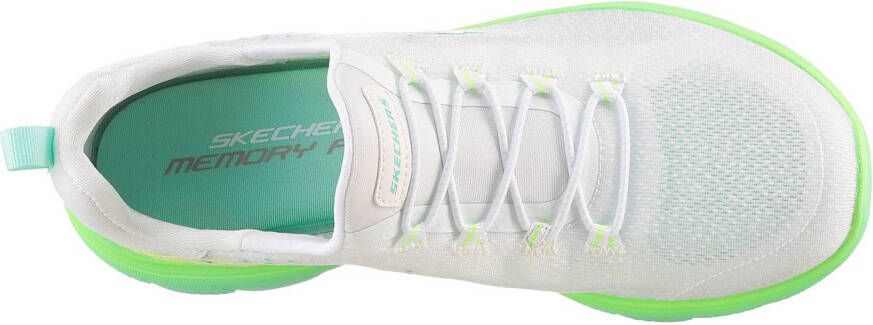 Skechers Slip-on sneakers Summits trainingsschoen sneaker instapper lage schoen met bungee-sluiting