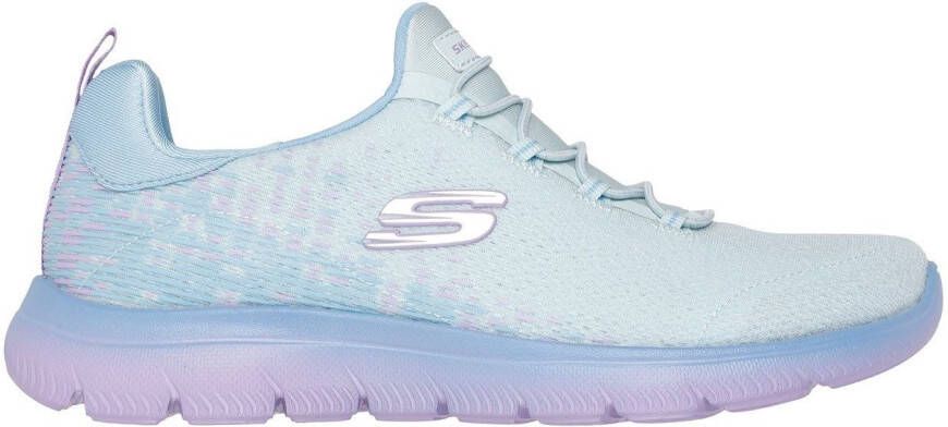 Skechers Slip-on sneakers Summits trainingsschoen sneaker instapper lage schoen met bungee-sluiting