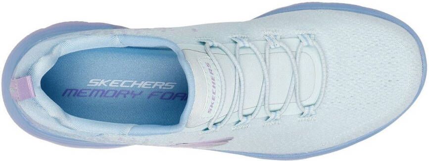Skechers Slip-on sneakers Summits trainingsschoen sneaker instapper lage schoen met bungee-sluiting