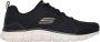 Skechers Veterschoenen TRACK-LESHUR Vrijetijdsschoen trainingsschoen instapschoen in materiaalmix - Thumbnail 3