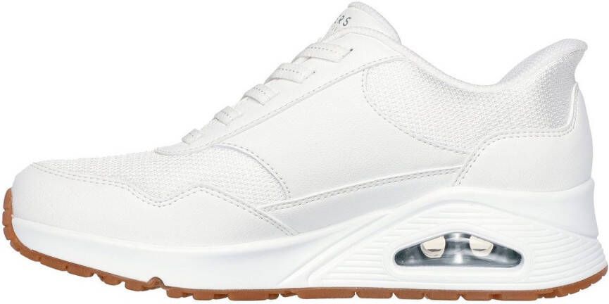 Skechers Slip-on sneakers UNO-SIMPLIFIED SLIP-IN wedge sneaker slipper met geïntegreerde slip-ins technologie