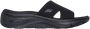 Skechers Go Walk Arch Fit 2.0 Zandal Dames Sandalen Zwart - Thumbnail 12