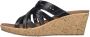 Skechers Stijlvolle Wedges voor Hot Spring Black Dames - Thumbnail 12