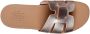 Skechers Desert Kiss Low Peak Look Dames Slippers Goud - Thumbnail 11