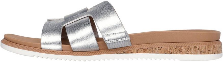 Skechers Slippers DESERT KISS LOW-PEAK LOOK flats sandaal met voetbed